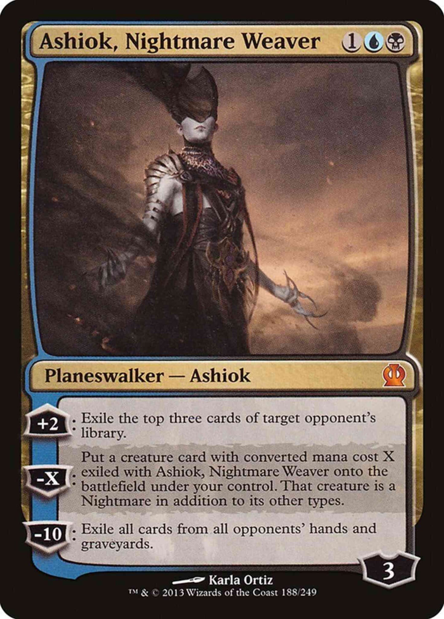 Ashiok, Nightmare Weaver [188] [Theros] [Non-Foil]