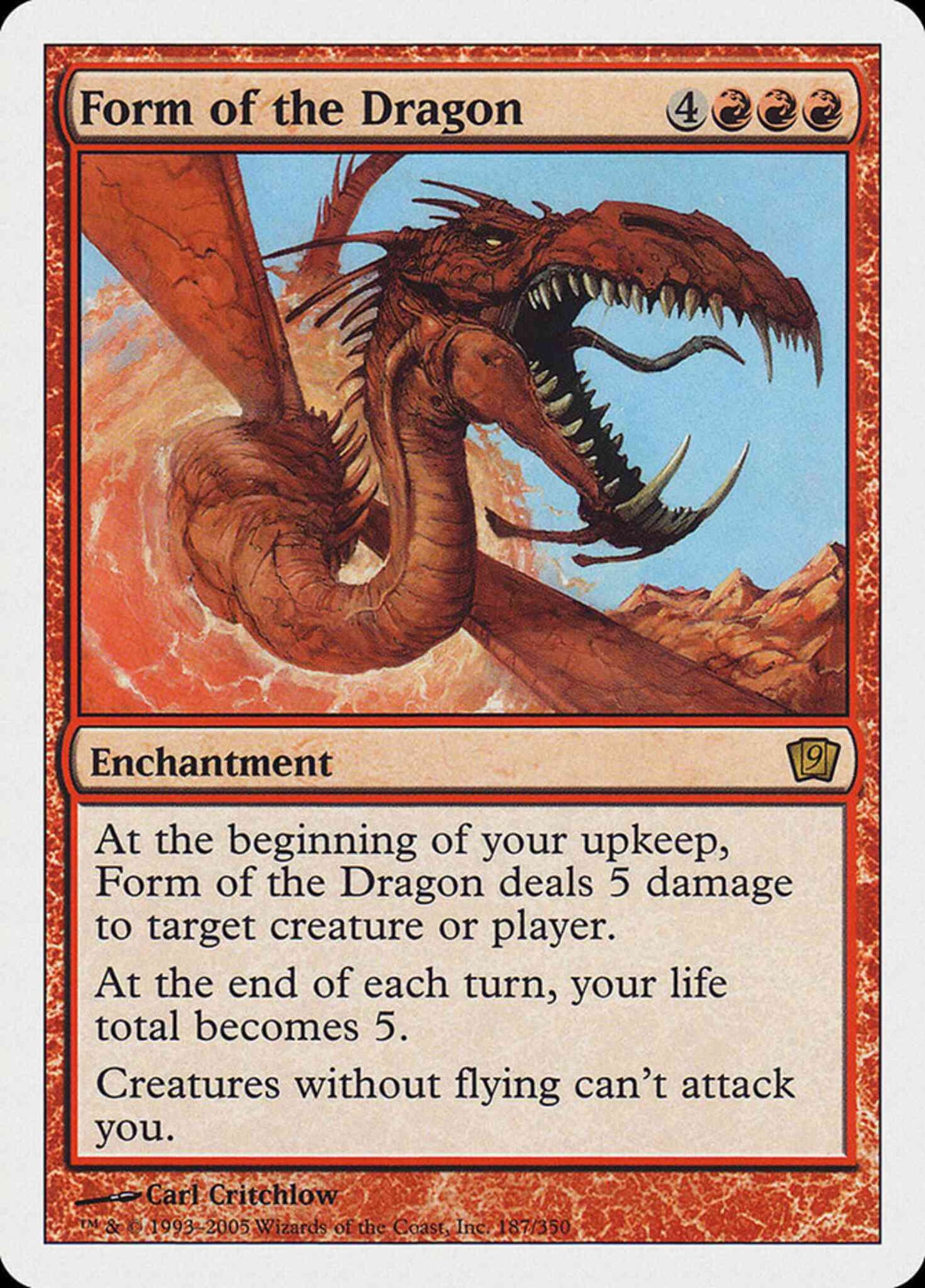 Form of the Dragon [187] [Ninth Edition] [Non-Foil]