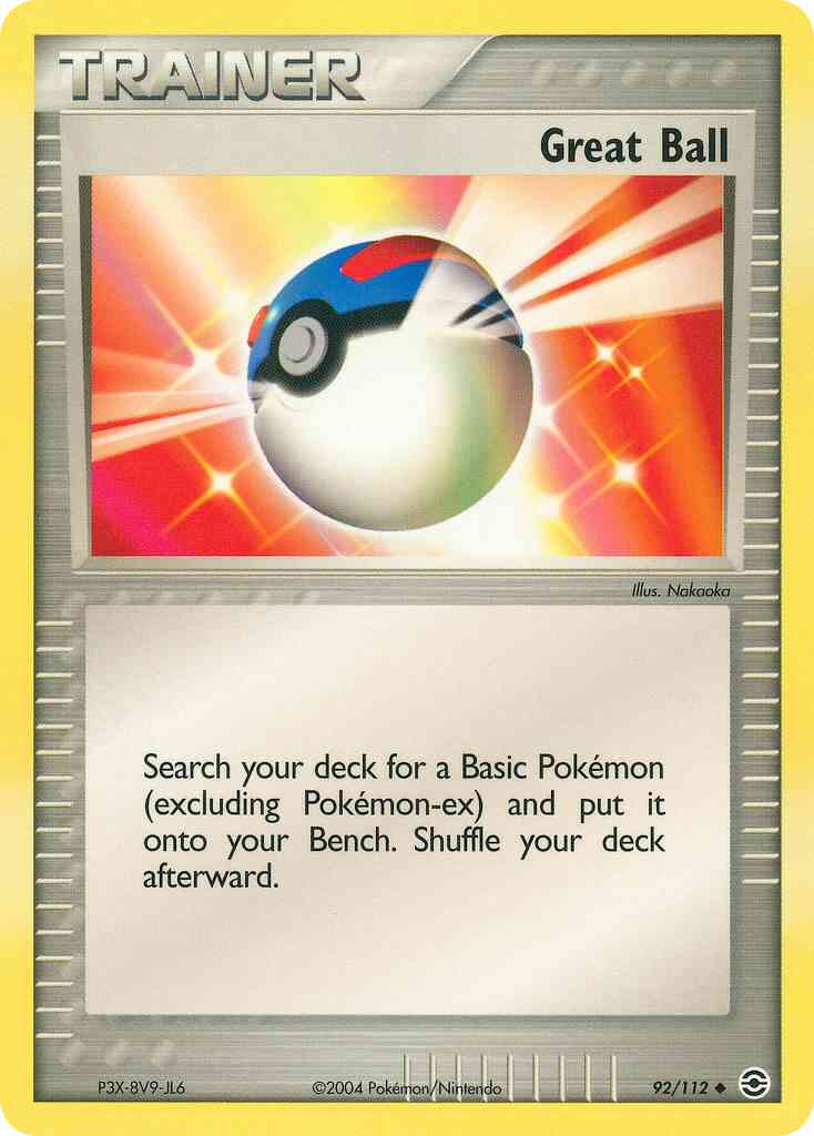 Great Ball - 92/112 - Uncommon [ex6-92] [Reverse Holo]