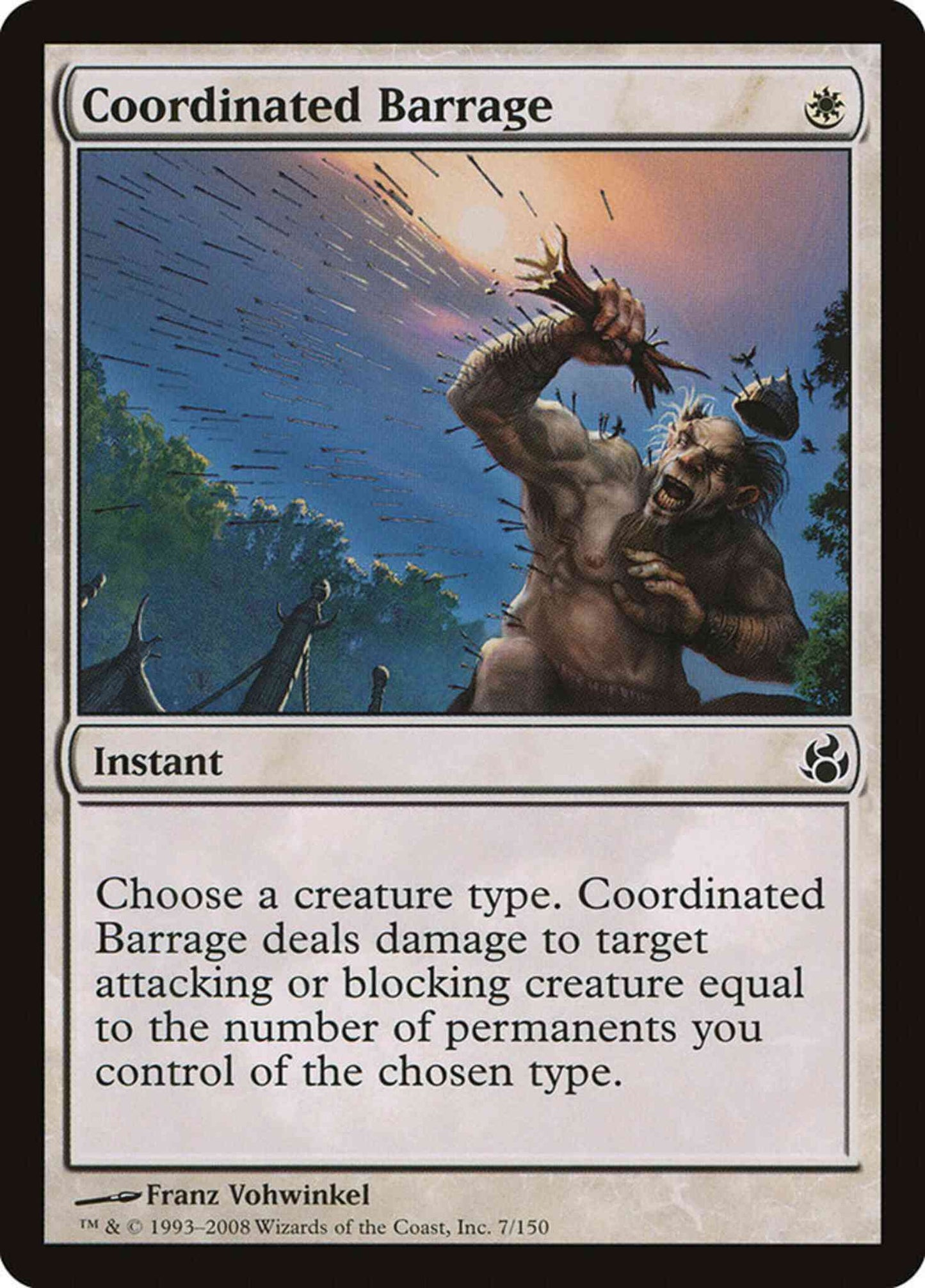 Coordinated Barrage [7] [Morningtide] [Non-Foil]
