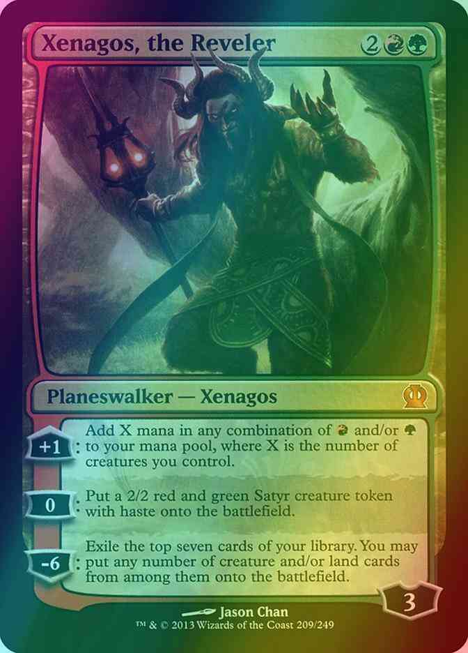 Xenagos, the Reveler [209] [Theros] [Foil]