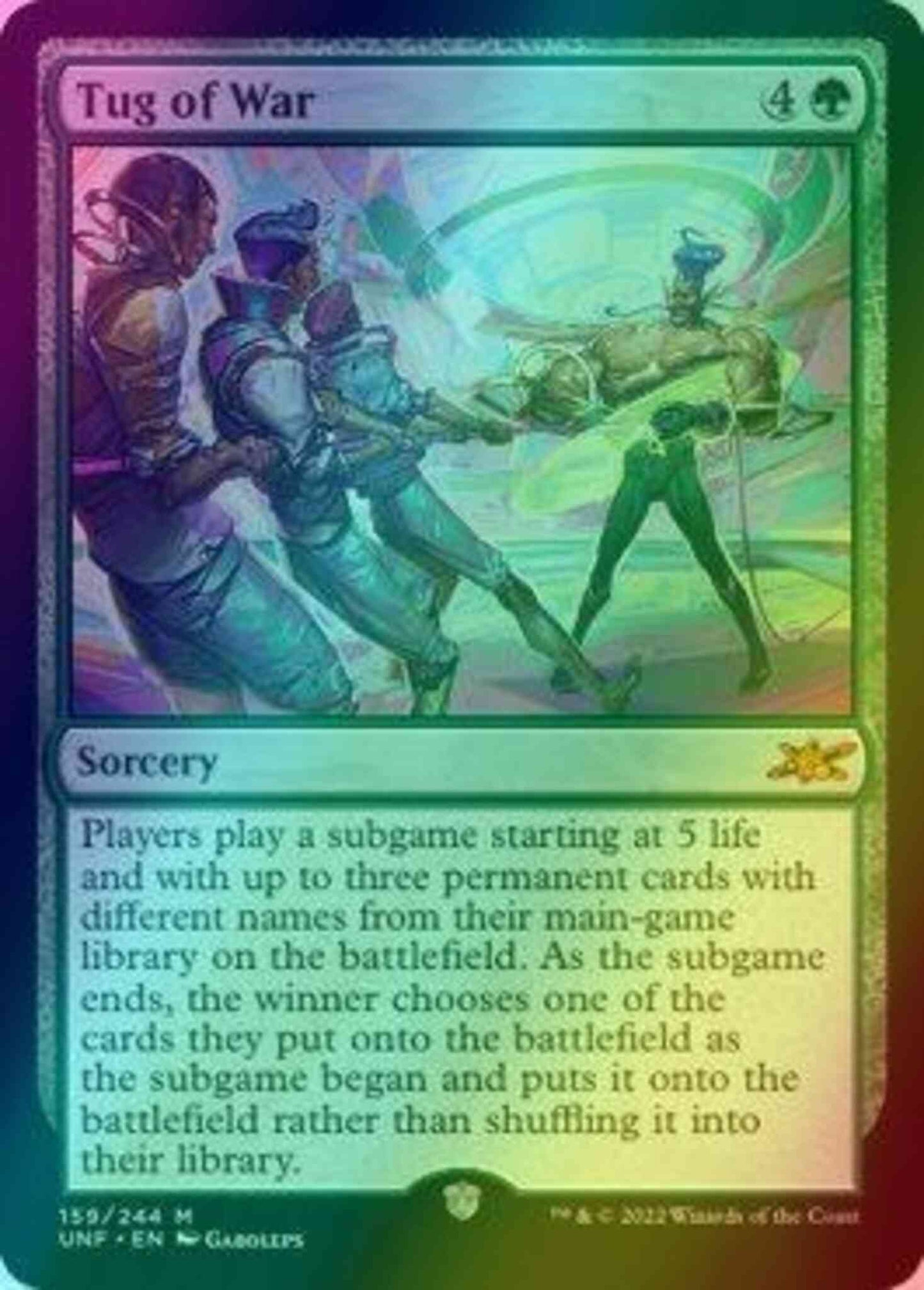Tug of War [159] [Unfinity] [Foil]