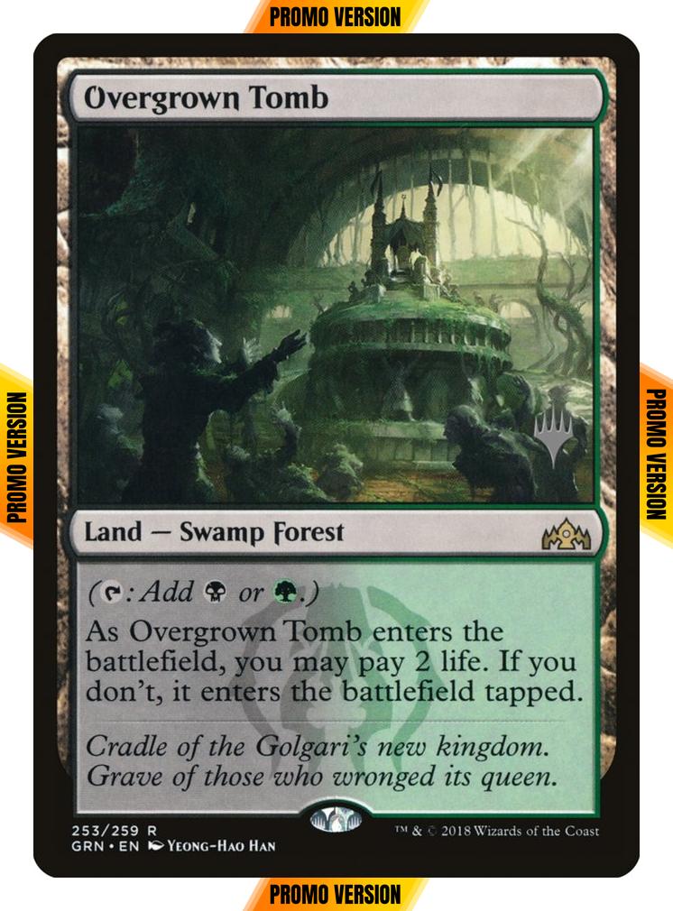 Overgrown Tomb [253p] [Promo Pack] [Guilds of Ravnica Promos] [Non-Foil]