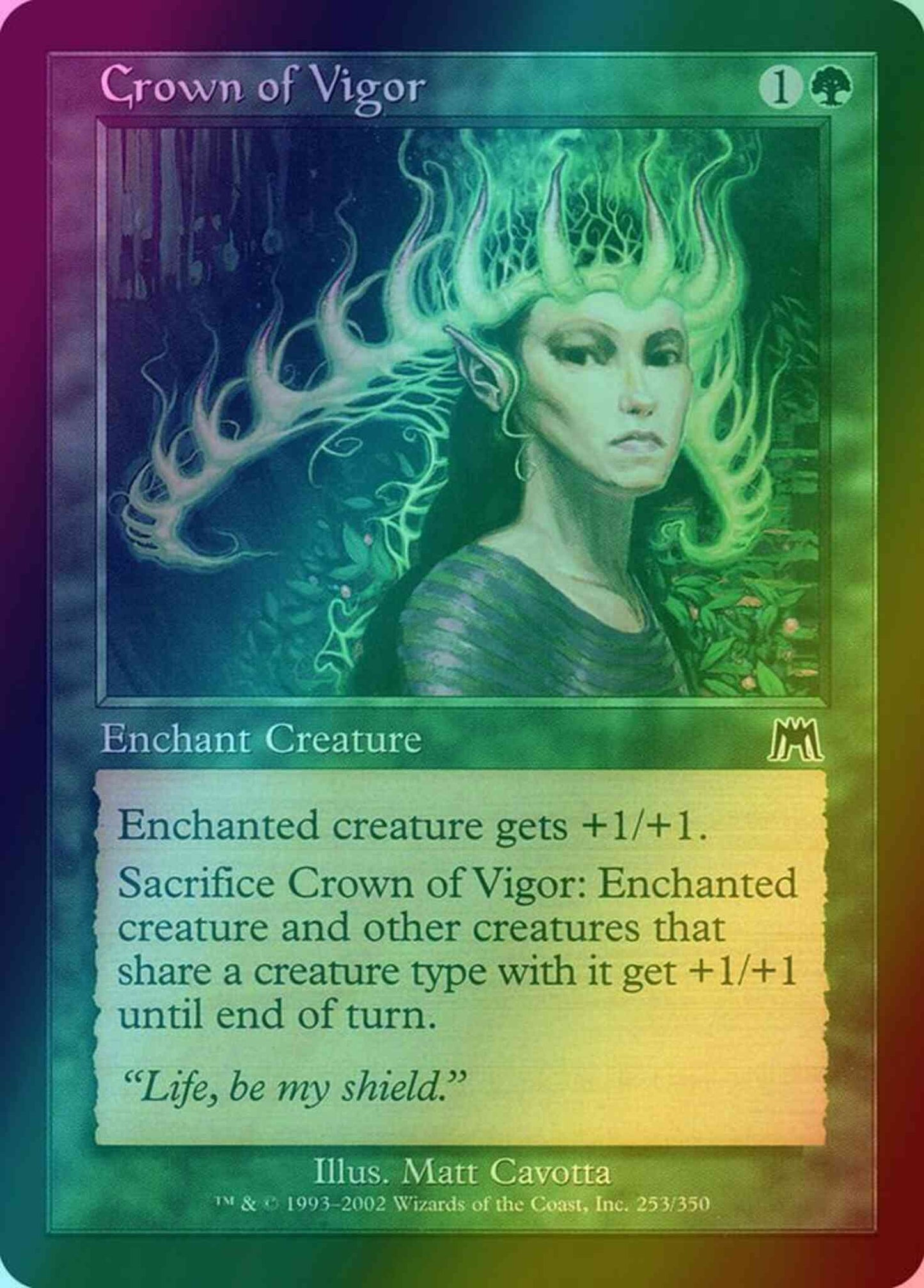 Crown of Vigor [253] [Onslaught] [Foil]