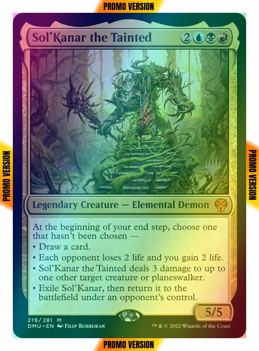 Sol'Kanar the Tainted [219p] [Promo Pack] [Dominaria United: Promos] [Foil]
