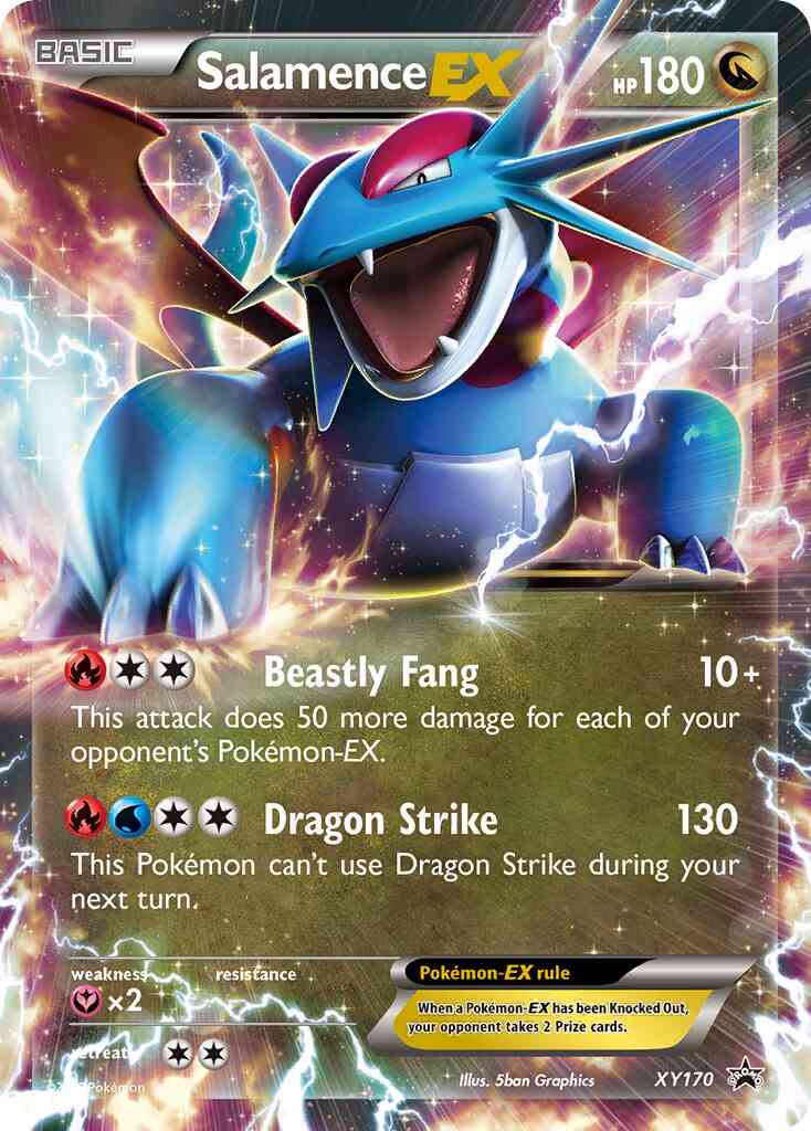 Salamence-EX - XY170 - Promo [xyp-XY170] [Ultra]