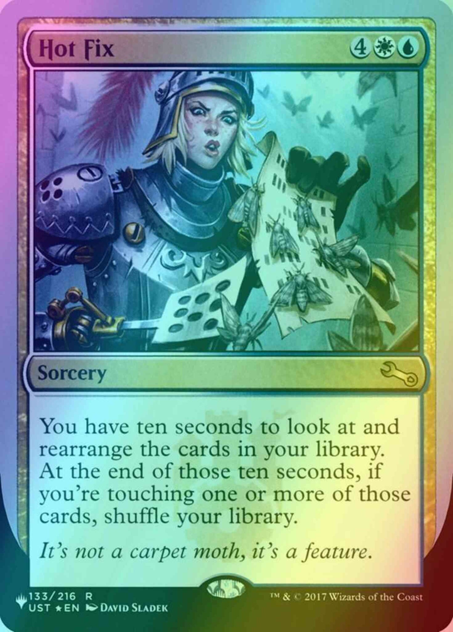 Hot Fix [49] [UST Set Symbol] [The List: Unfinity Foil Edition] [Foil]