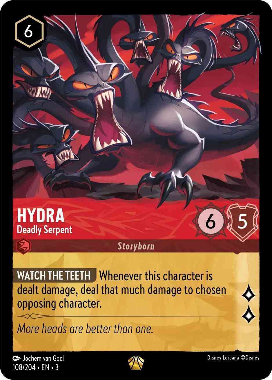 Hydra - Deadly Serpent - 108/204 [Into the Inklands] [Non-Foil]