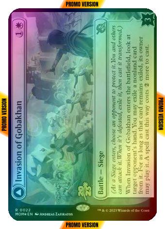 Invasion of Gobakhan // Lightshield Array [22s] [Prerelease] [March of the Machine: Promos] [Foil]