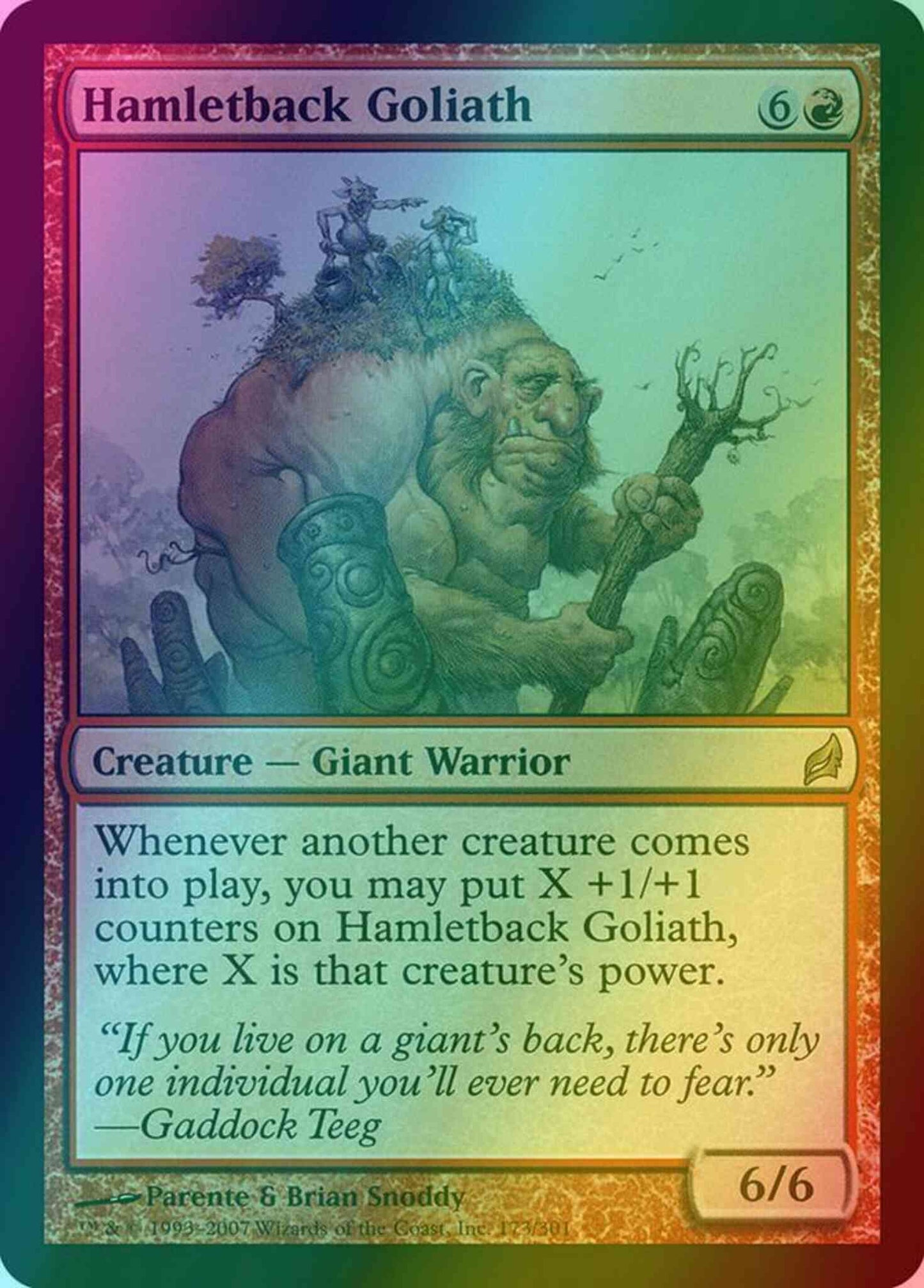 Hamletback Goliath [173] [Lorwyn] [Foil]