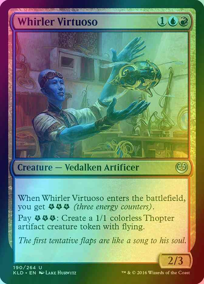 Whirler Virtuoso [190] [Kaladesh] [Foil]