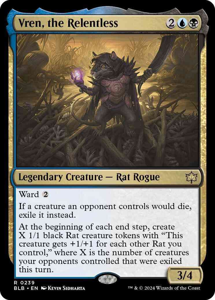 Vren, the Relentless [239] [Bloomburrow] [Non-Foil]