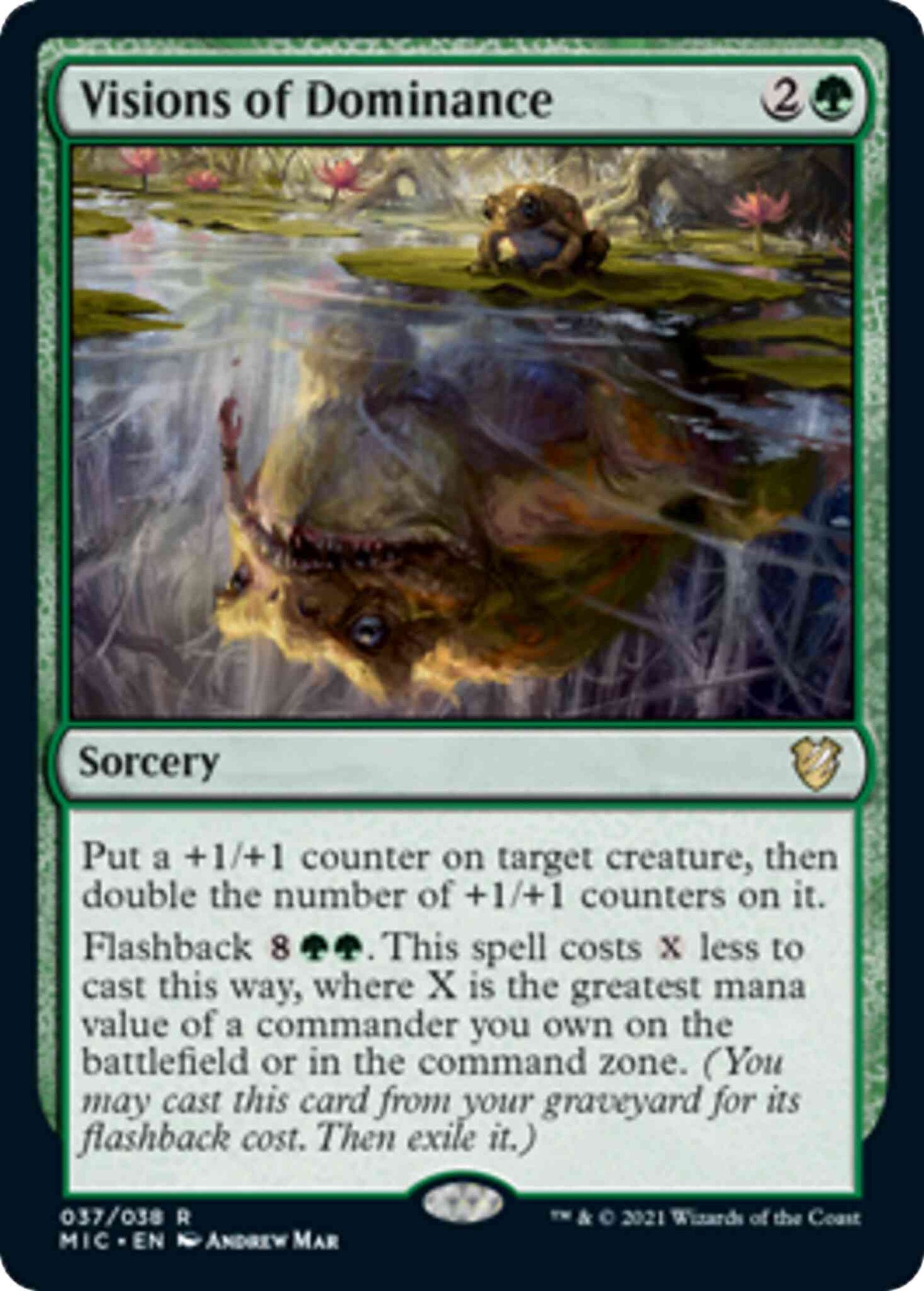Visions of Dominance [37] [Innistrad: Midnight Hunt: Commander] [Non-Foil]