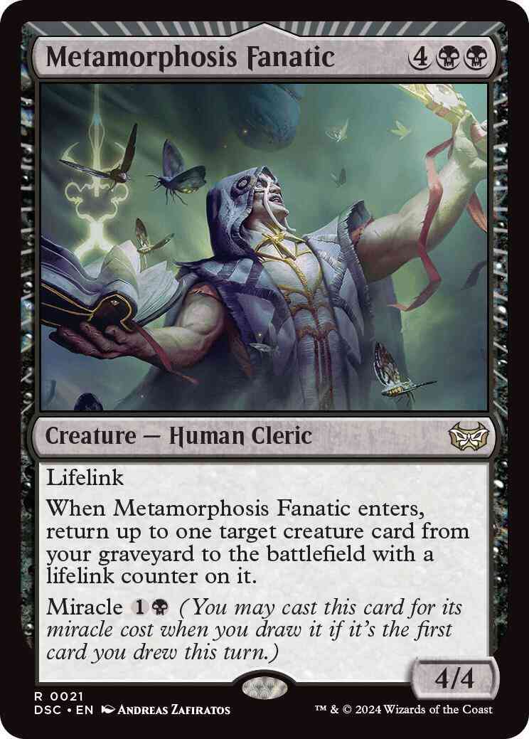 Metamorphosis Fanatic [21] [Duskmourn: House of Horror: Commander] [Non-Foil]