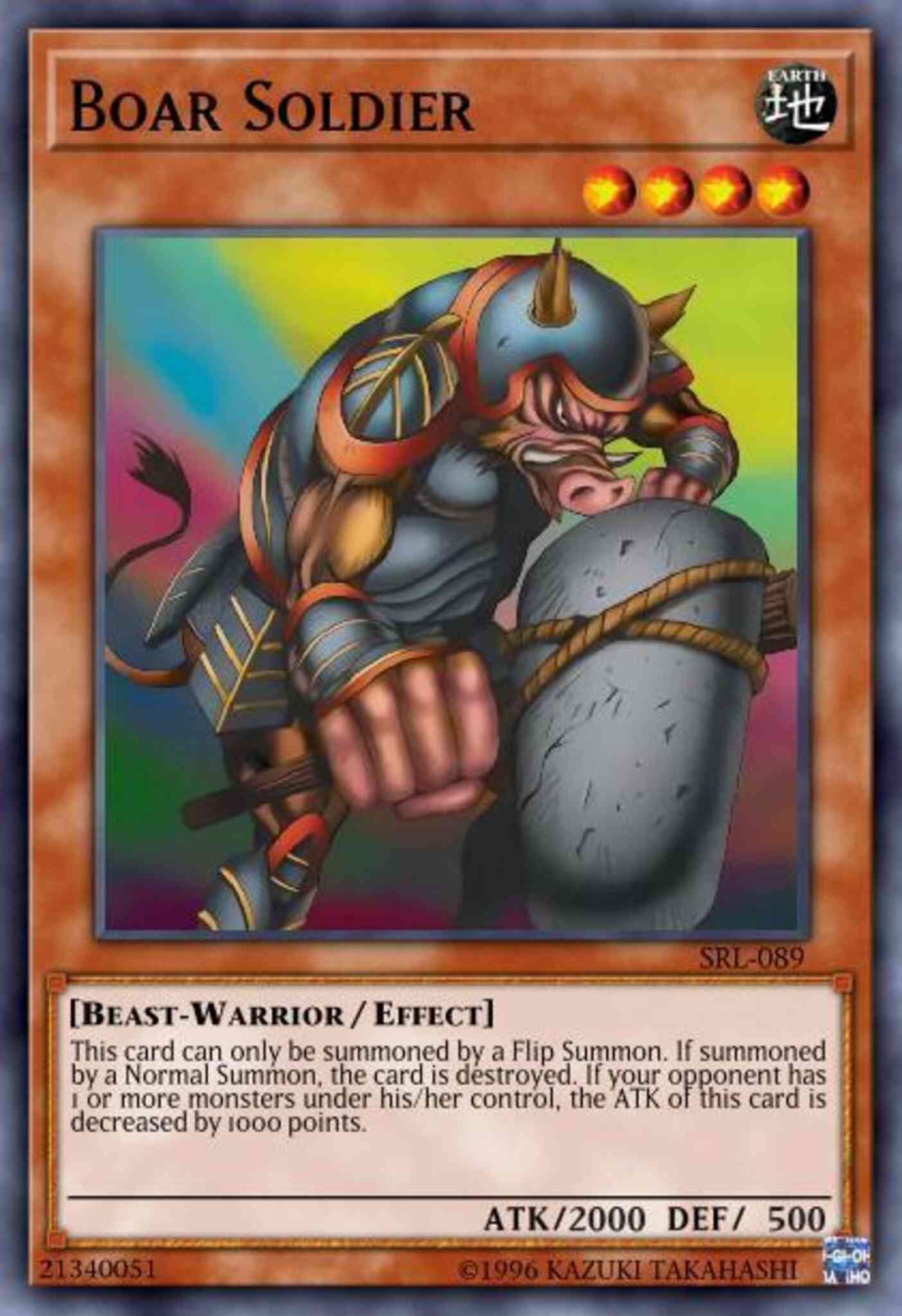 Boar Soldier - MRL-089 - Common - Unlimited