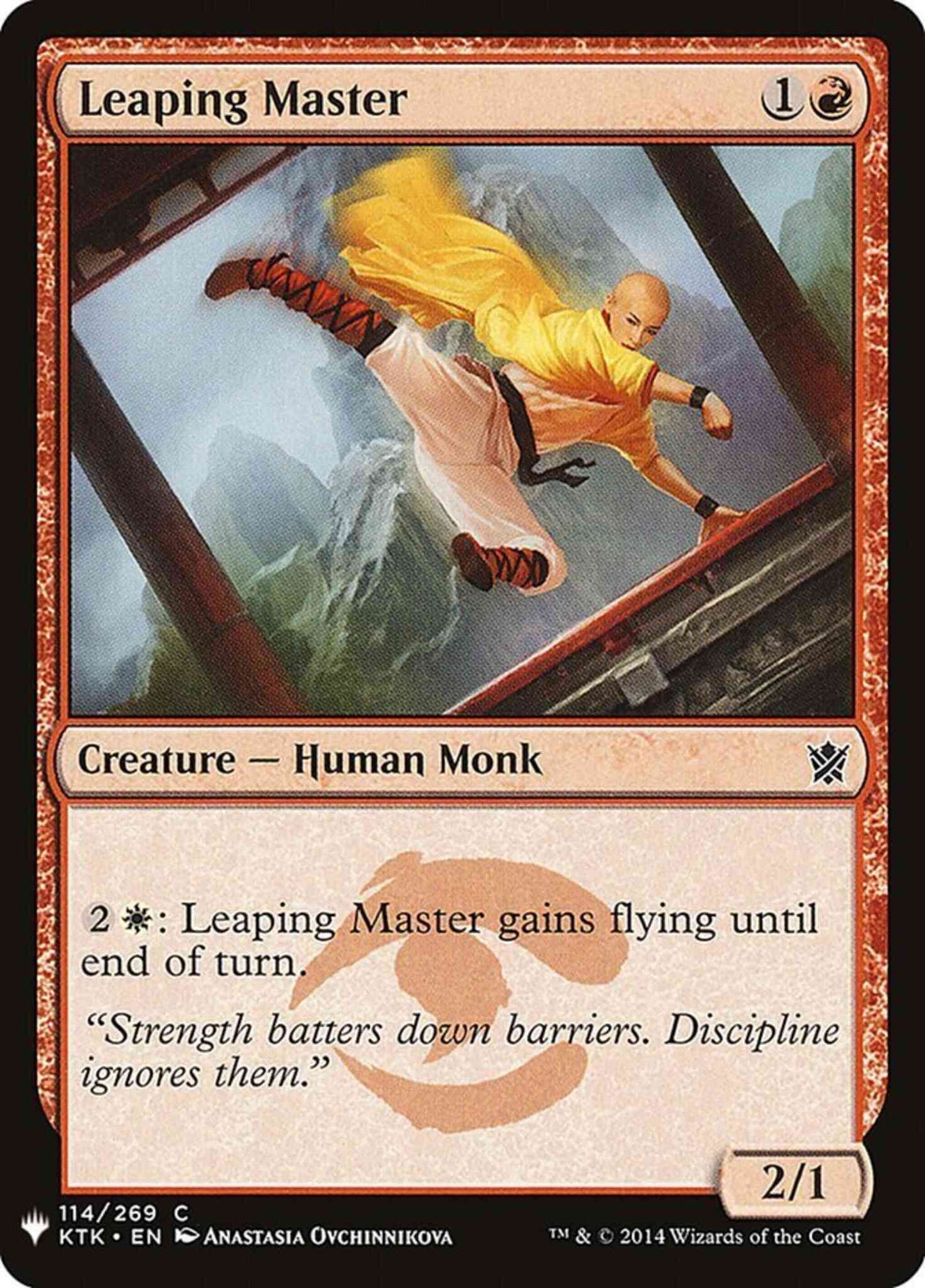 Leaping Master [KTK-114] [The List] [Non-Foil]