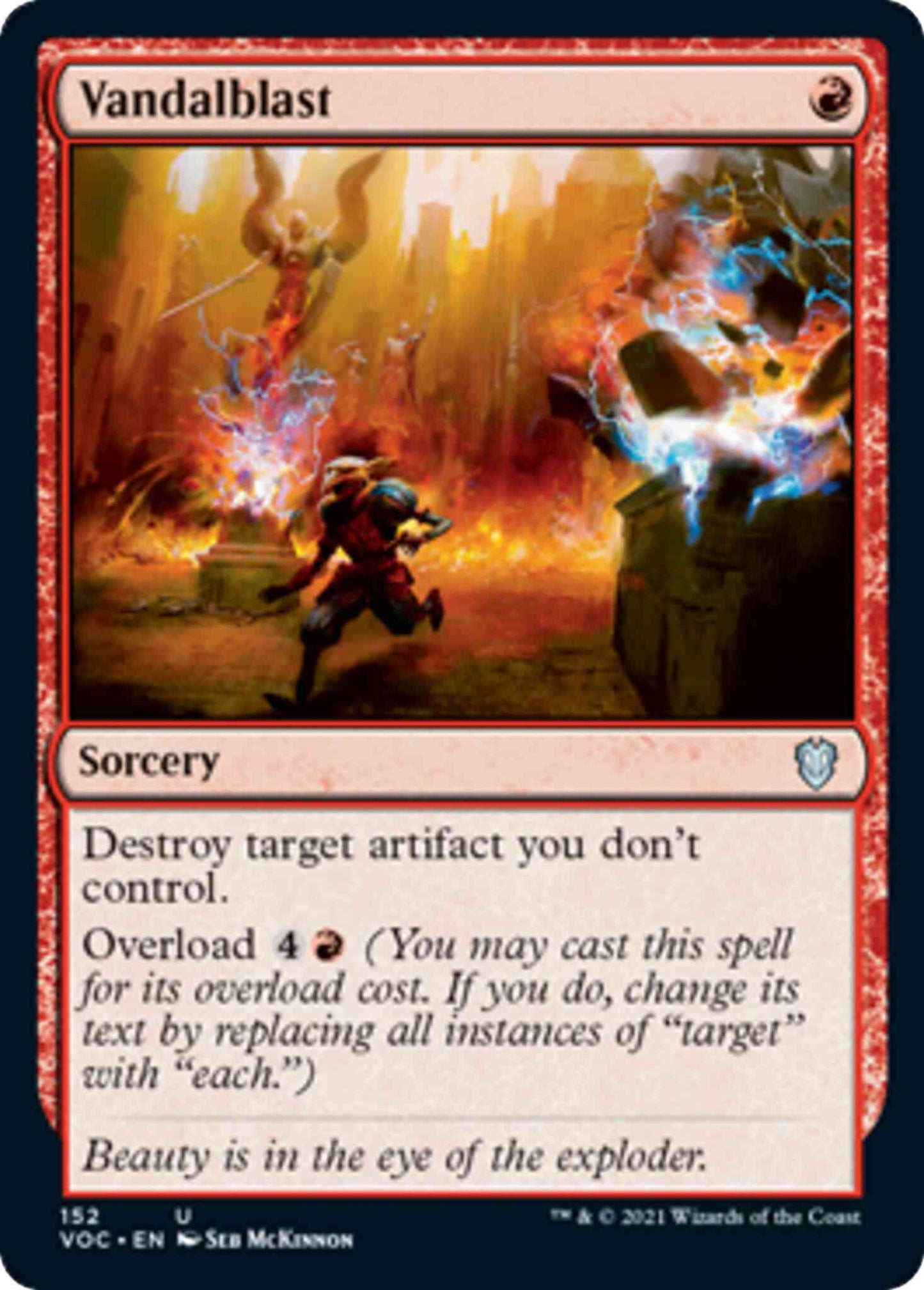 Vandalblast [152] [Innistrad: Crimson Vow: Commander] [Non-Foil]