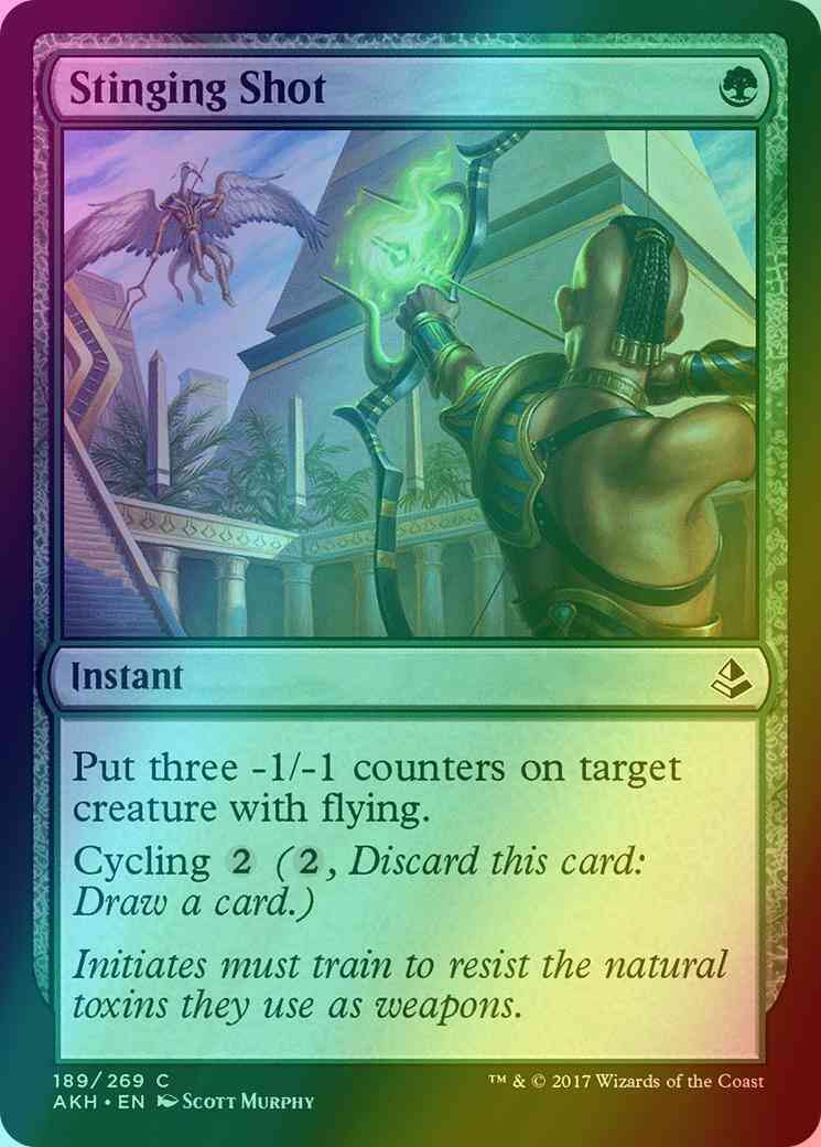 Stinging Shot [189] [Amonkhet] [Foil]