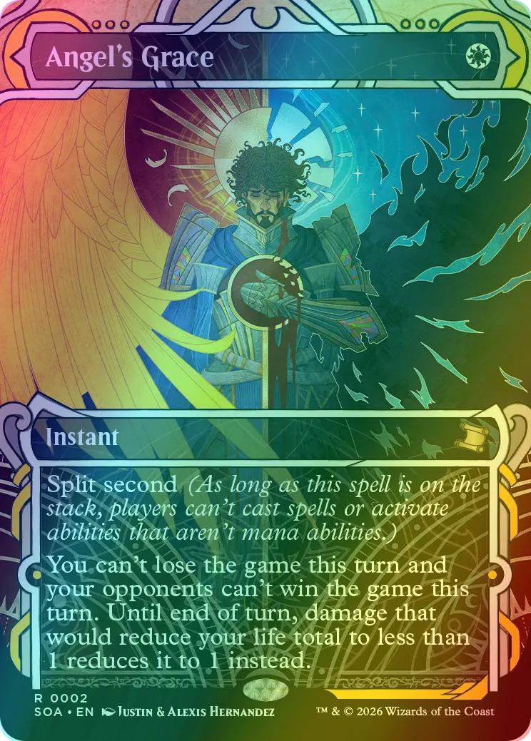 Angel's Grace [2] [Showcase] [Secrets of Strixhaven: Mystical Archive] [Foil]