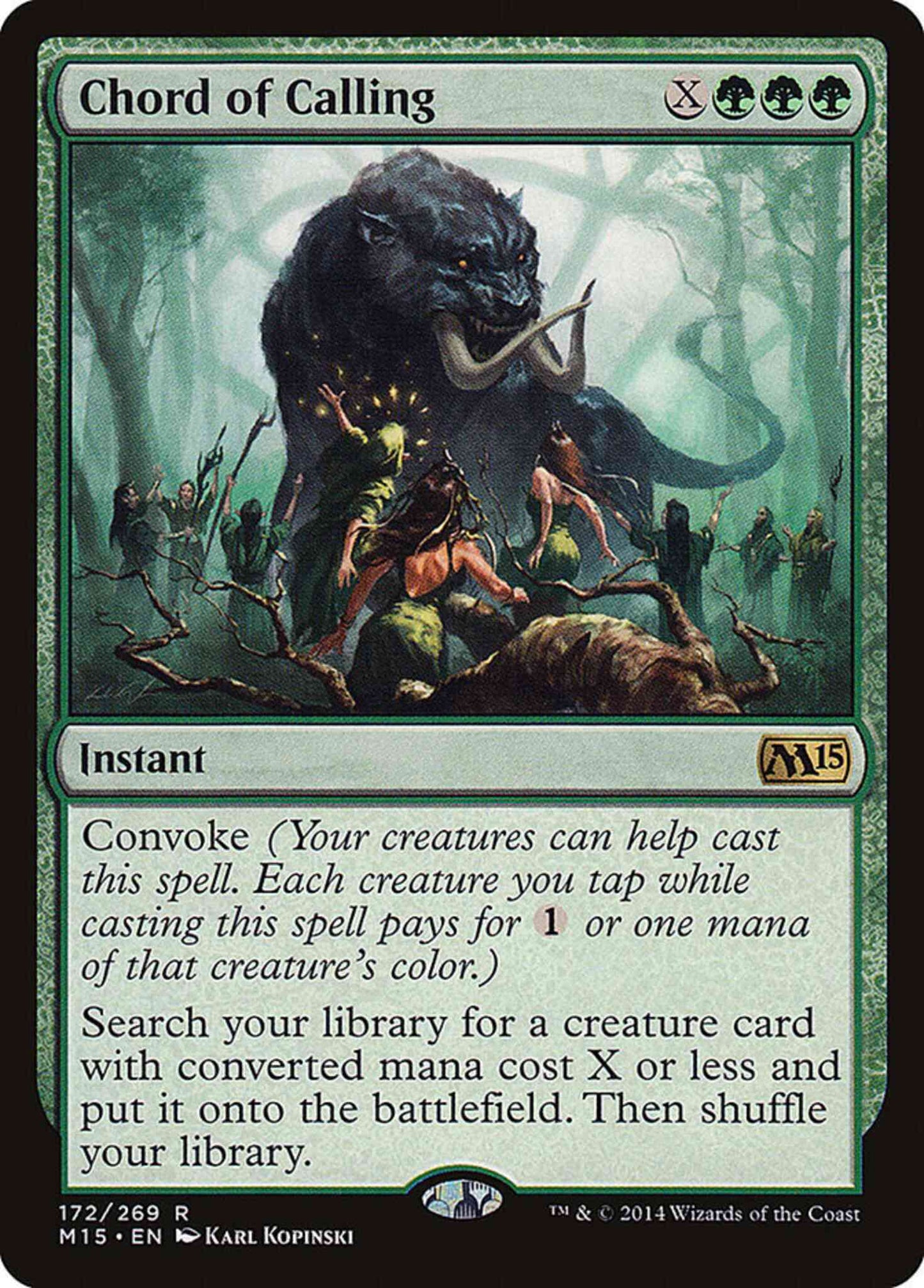 Chord of Calling [172] [Magic 2015] [Non-Foil]