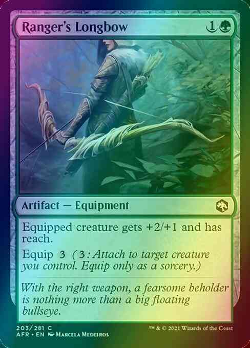 Ranger's Longbow [203] [Adventures In The Forgotten Realms] [Foil]