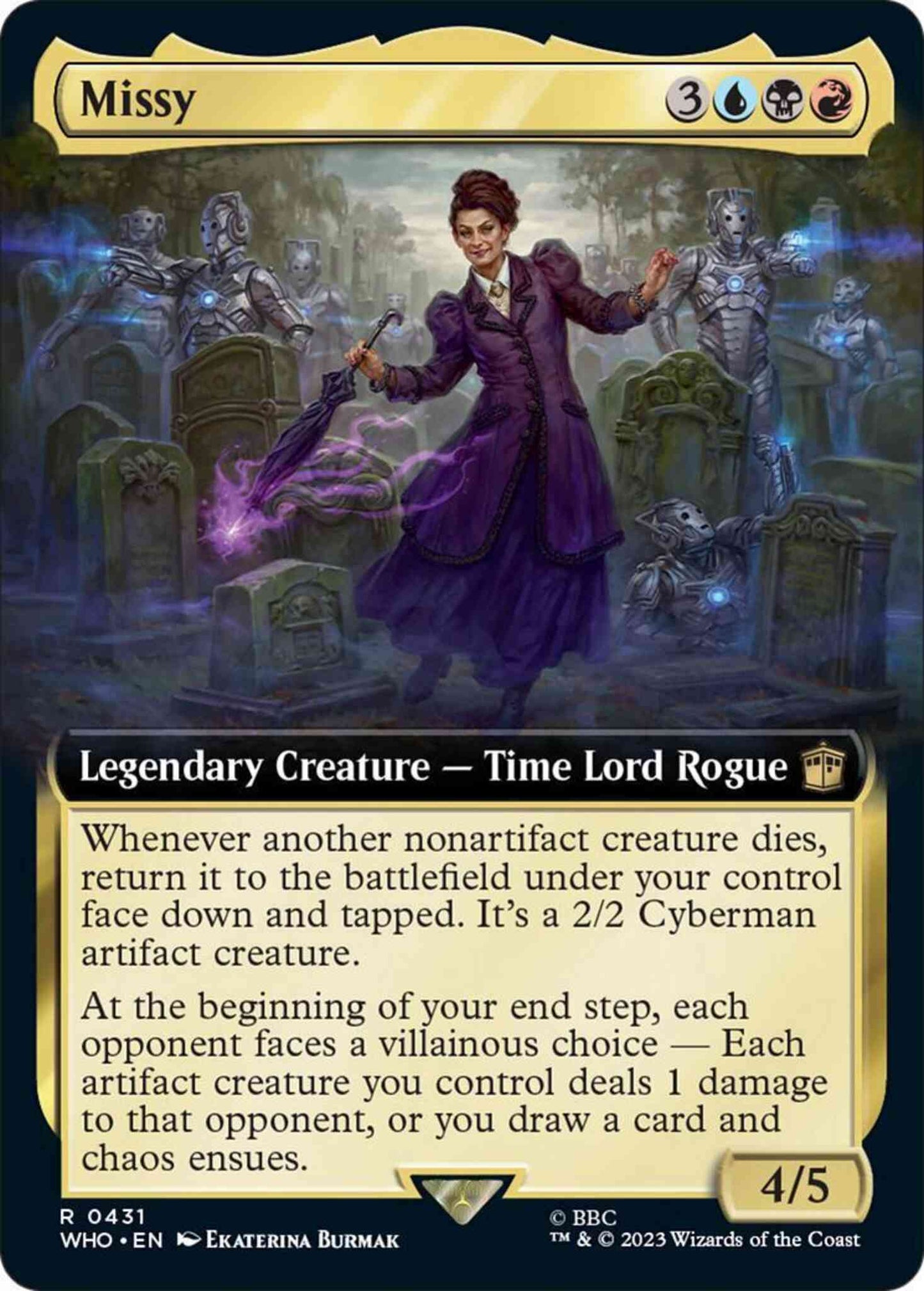 Missy [431] [Extended Art] [Universes Beyond: Doctor Who] [Non-Foil]