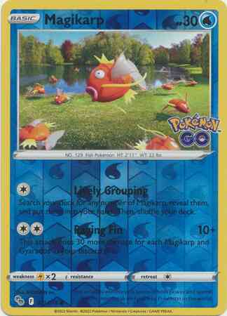 Magikarp - 021/078 - Common [pgo-021] [Reverse Holo]