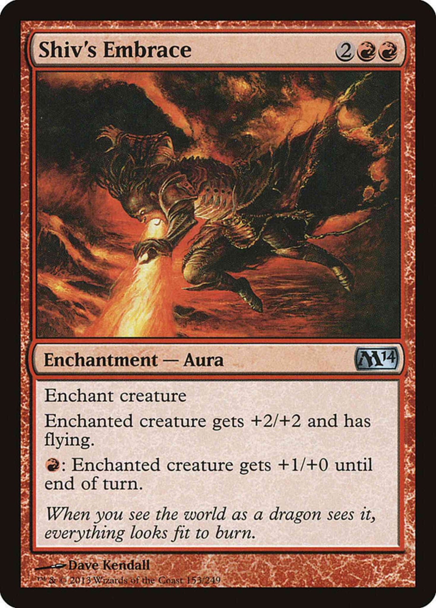 Shiv's Embrace [153] [Magic 2014] [Non-Foil]