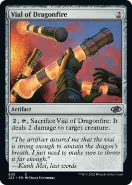 Vial of Dragonfire [805] [Jumpstart 2022] [Non-Foil]