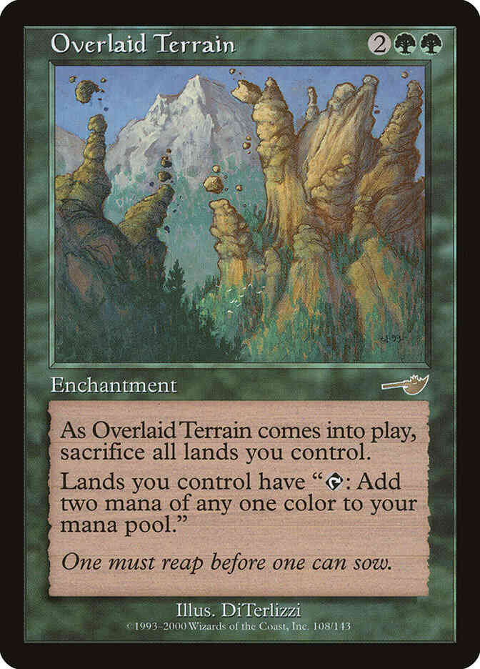 Overlaid Terrain [108] [Nemesis] [Non-Foil]