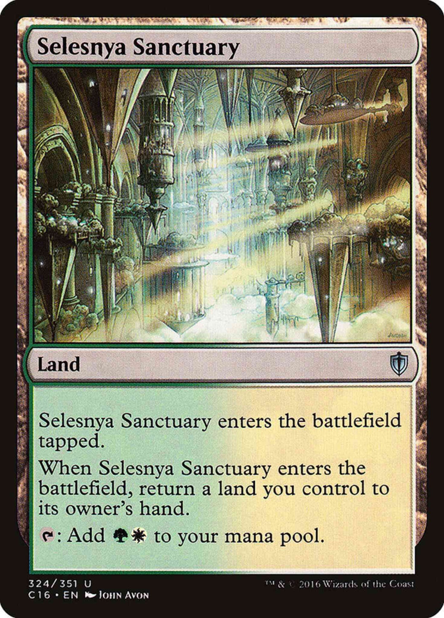 Selesnya Sanctuary [324] [Commander 2016] [Non-Foil]