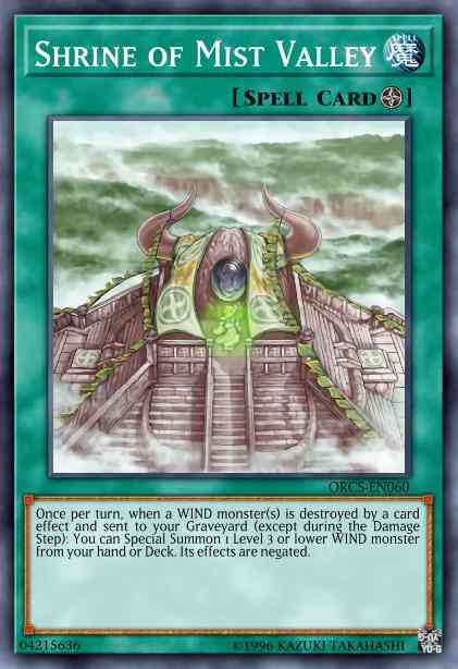 Shrine of Mist Valley - ORCS-EN060 - Rare - Unlimited