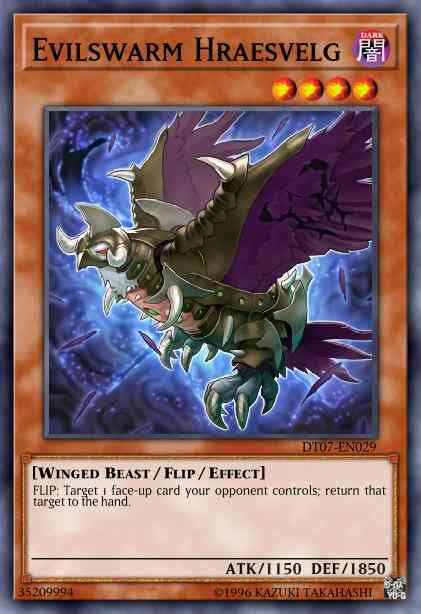 Evilswarm Hraesvelg - HA07-EN016 - Super Rare - Unlimited