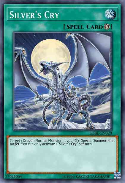 Silver's Cry - DPRP-EN030 - Super Rare - 1st Edition