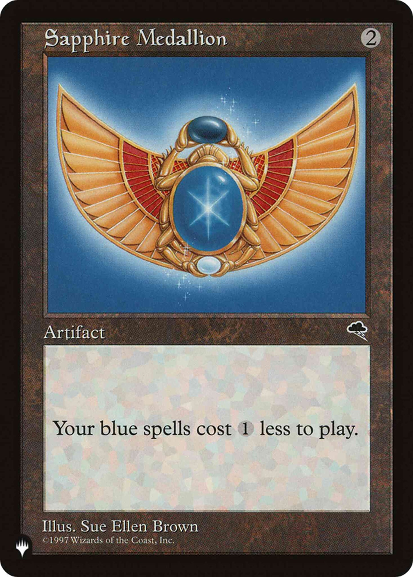 Sapphire Medallion [TMP-306] [The List] [Non-Foil]