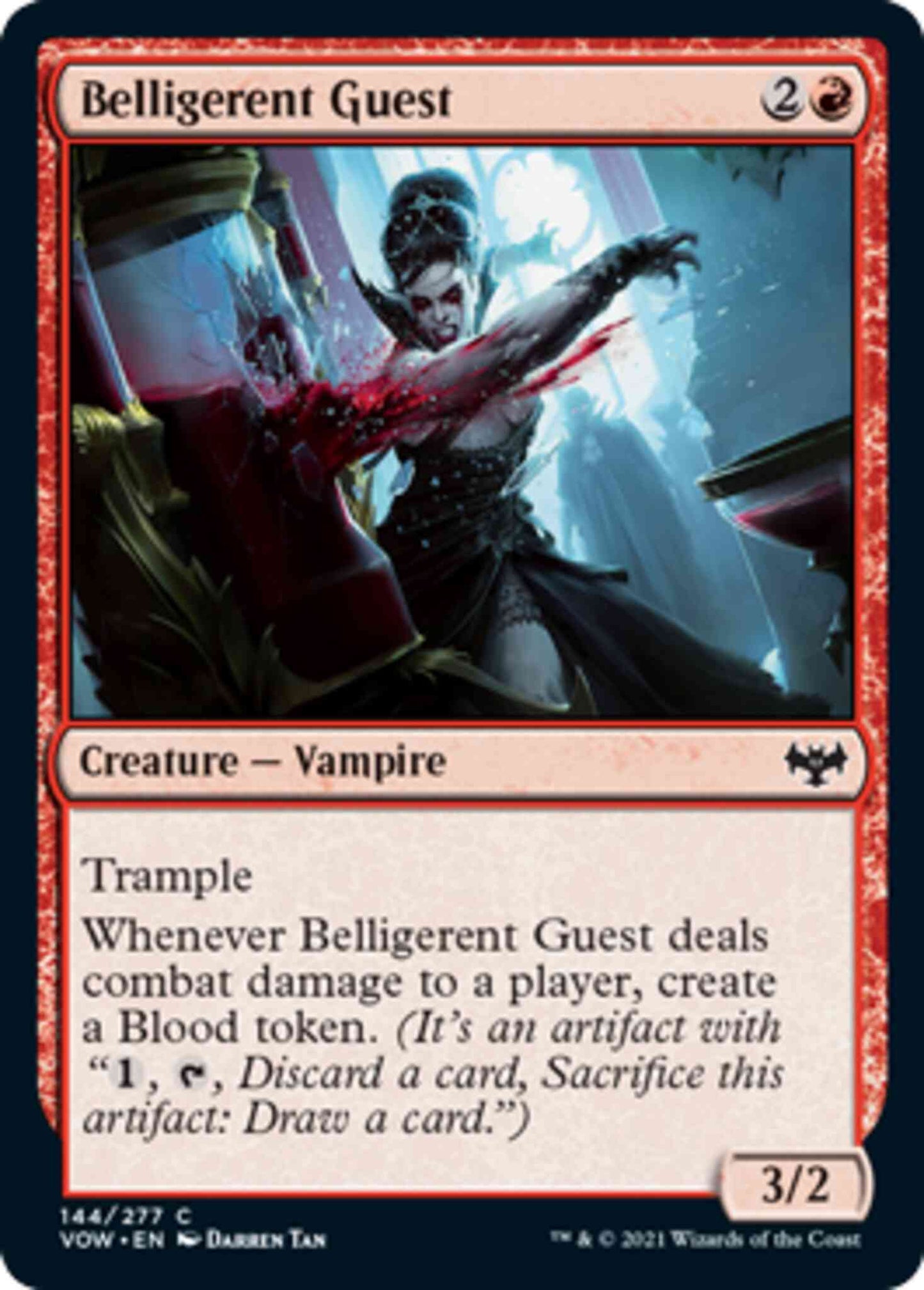 Belligerent Guest [144] [Innistrad: Crimson Vow] [Non-Foil]