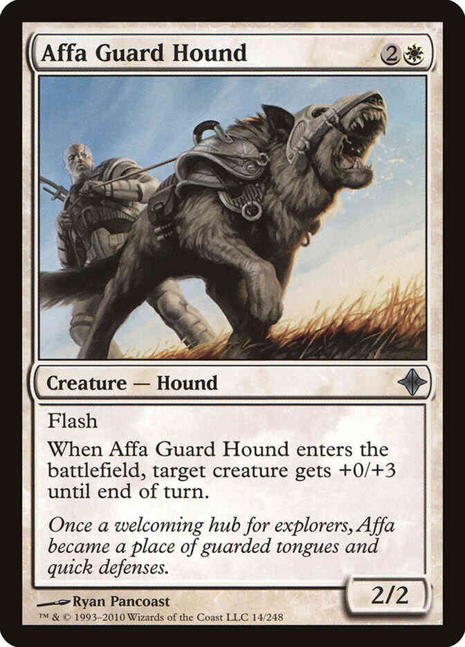 Affa Guard Hound [14] [Rise Of The Eldrazi] [Non-Foil]