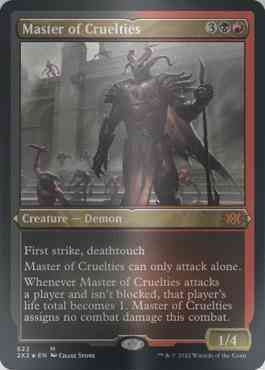 Master of Cruelties [522] [Double Masters 2022] [Etched Foil]