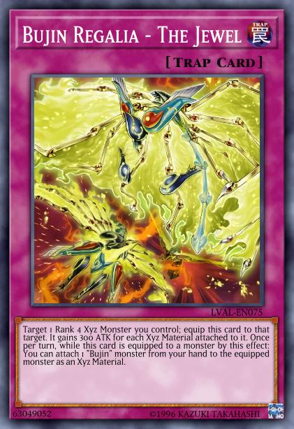 Bujin Regalia - The Jewel - LVAL-EN075 - Common - 1st Edition