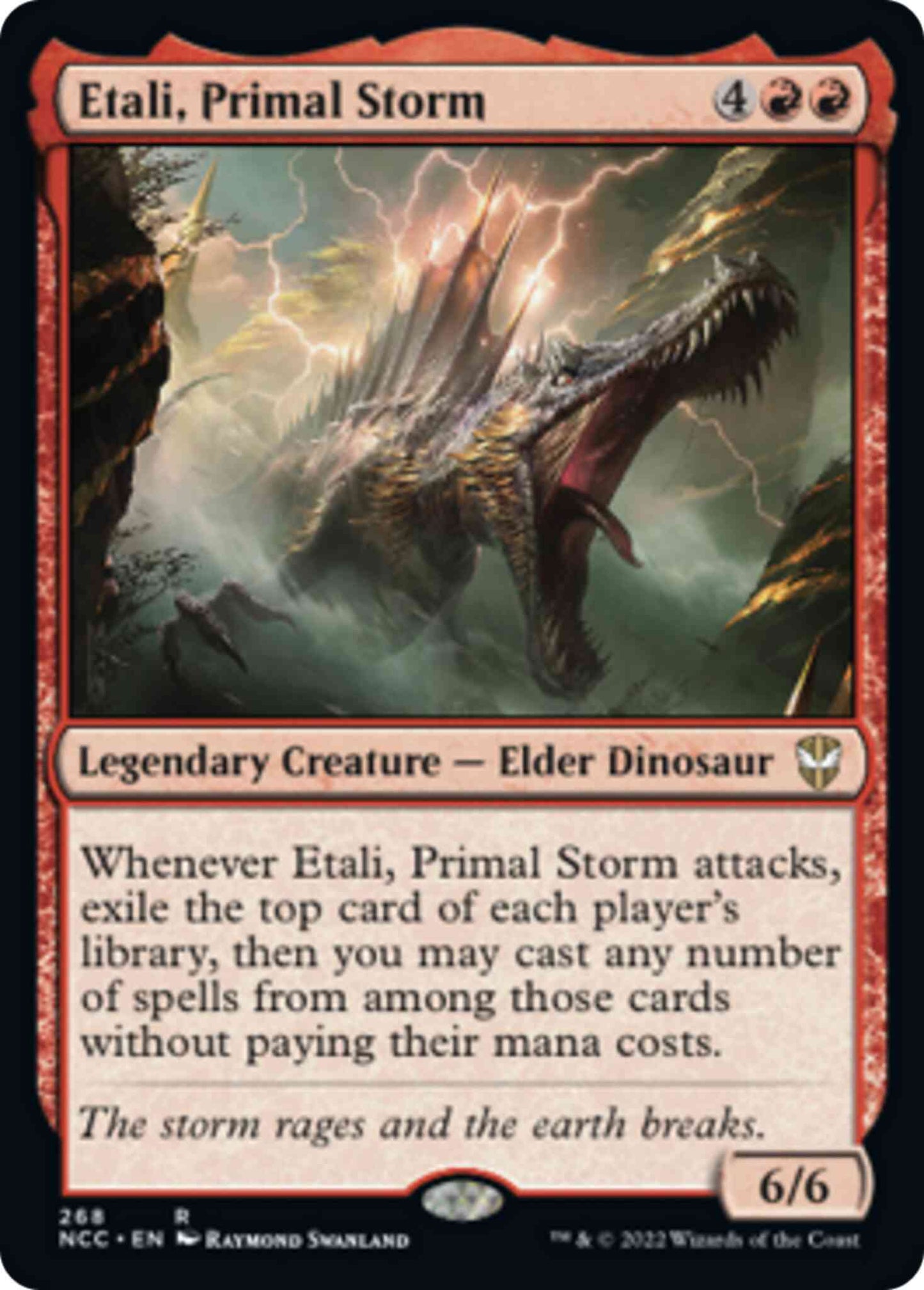 Etali, Primal Storm [268] [Streets of New Capenna: Commander] [Non-Foil]