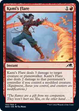 Kami's Flare [150] [Kamigawa: Neon Dynasty] [Non-Foil]