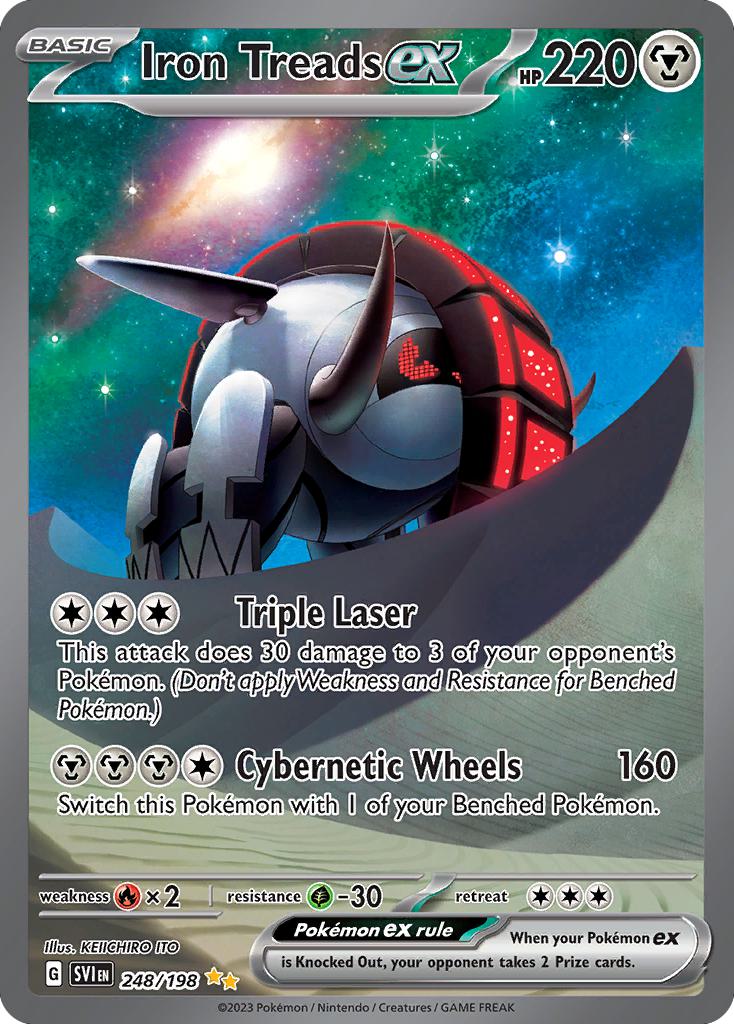 Iron Treads ex - 248/198 - Special Illustration Rare [sv01-248] [Ultra]