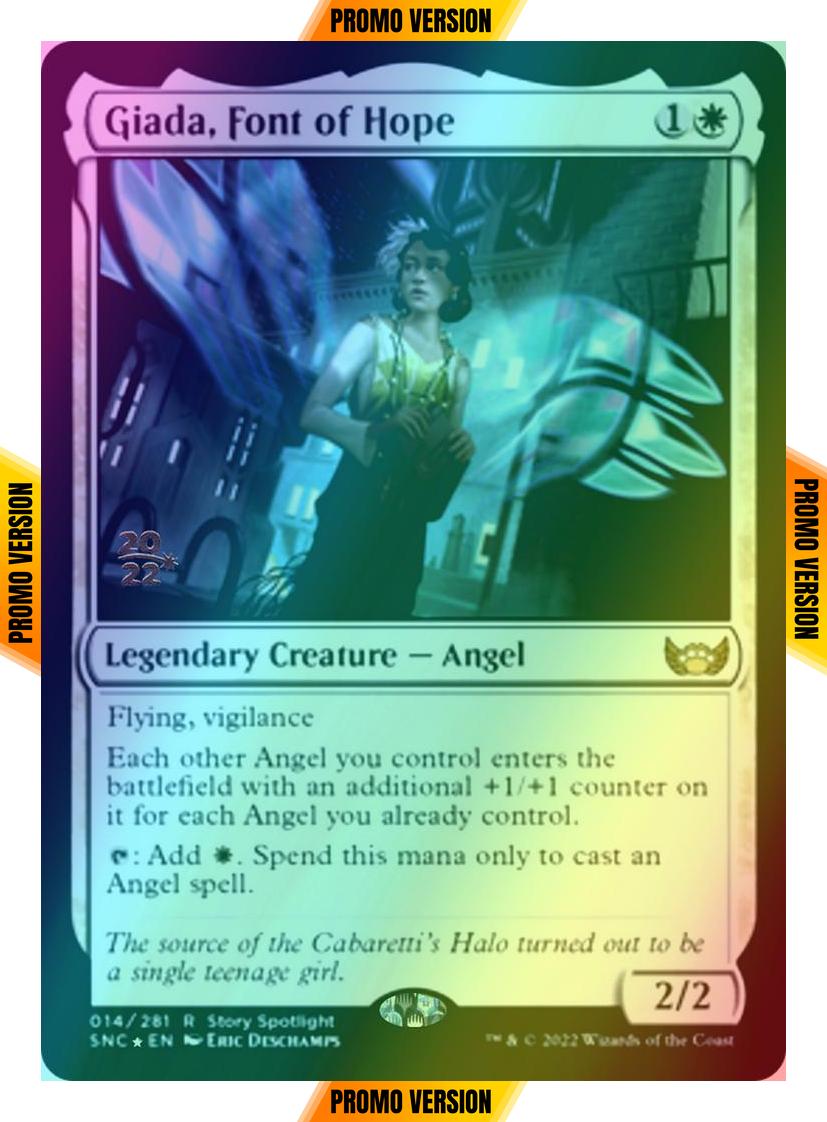 Giada, Font of Hope [Prerelease] [14s] [Streets of New Capenna: Promos] [Foil]