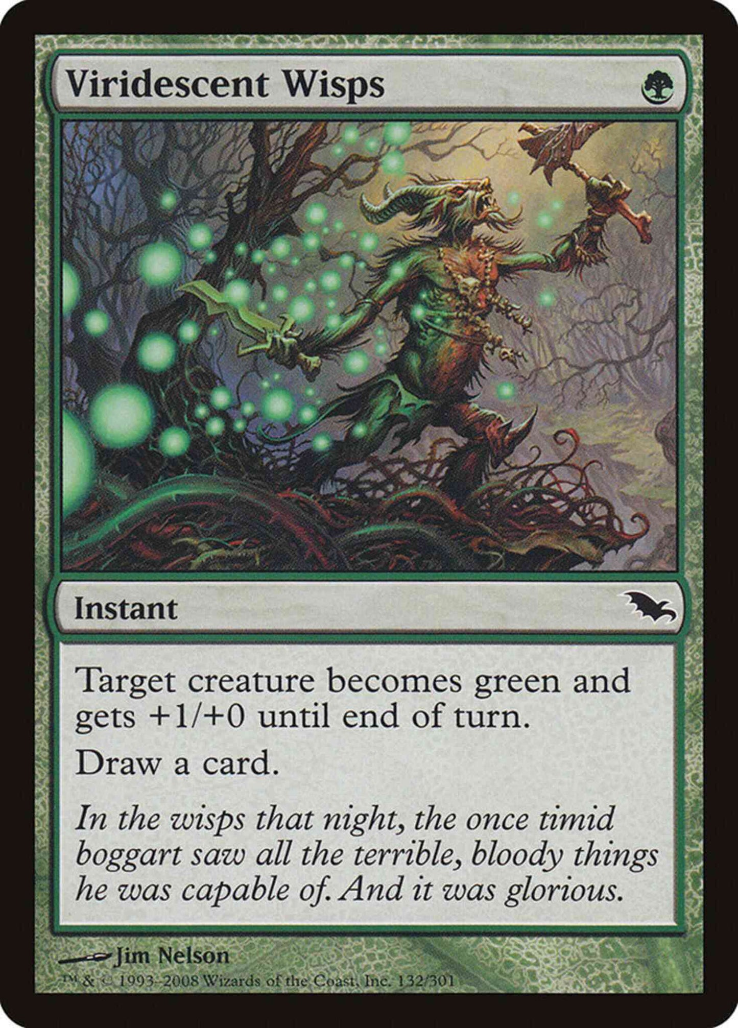 Viridescent Wisps [132] [Shadowmoor] [Non-Foil]