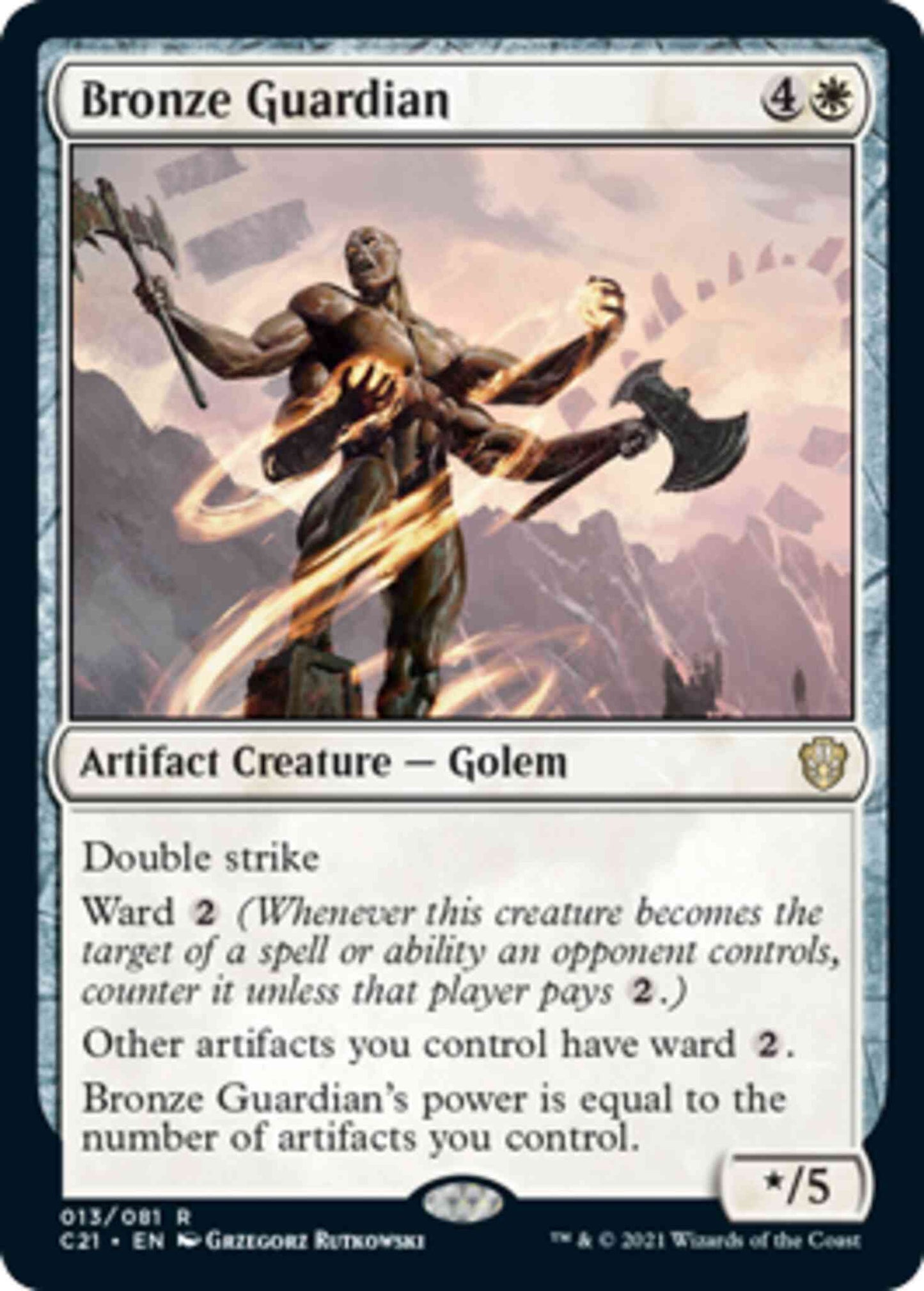 Bronze Guardian [13] [Commander 2021] [Non-Foil]