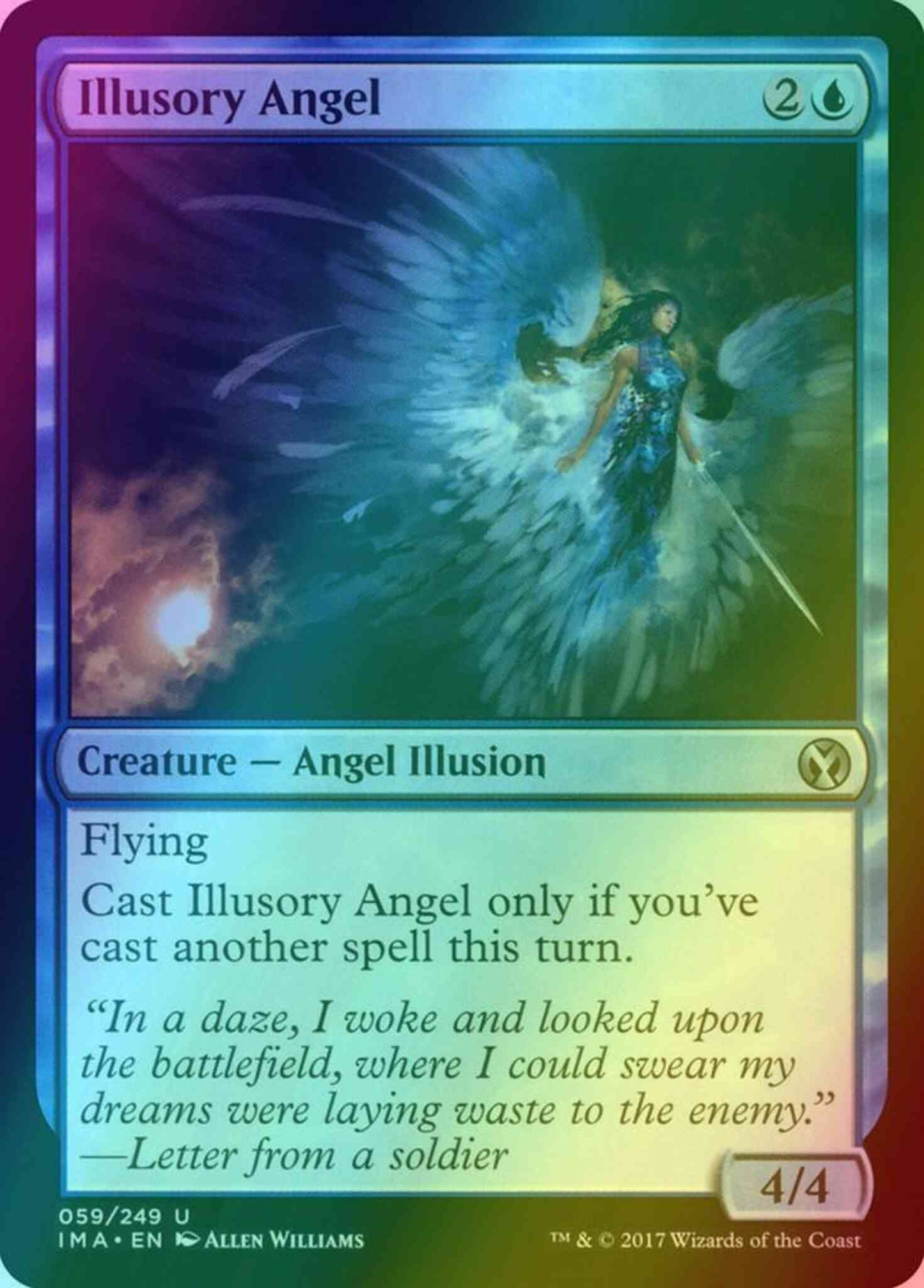 Illusory Angel [59] [Iconic Masters] [Foil]
