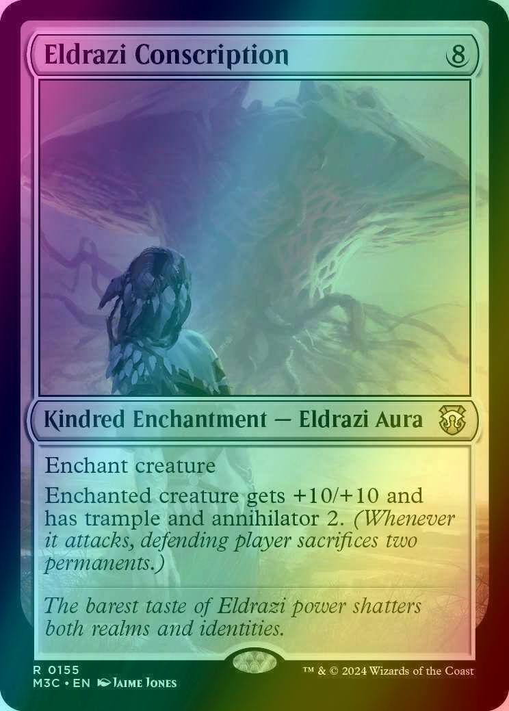 Eldrazi Conscription [155] [Modern Horizons 3: Commander] [Ripple Foil]