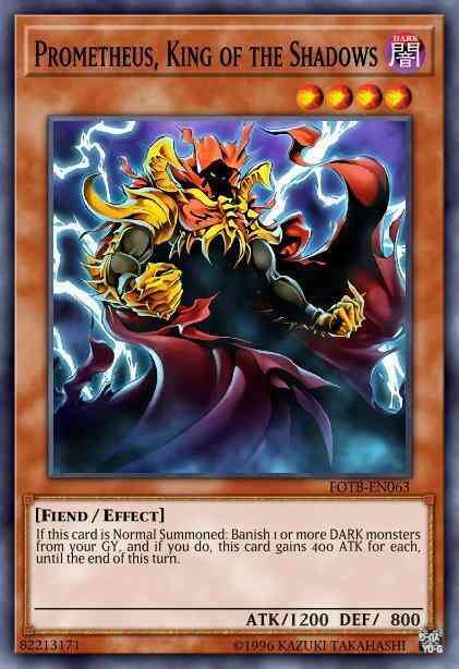 Prometheus, King of the Shadows - SR06-EN006 - Common - 1st Edition