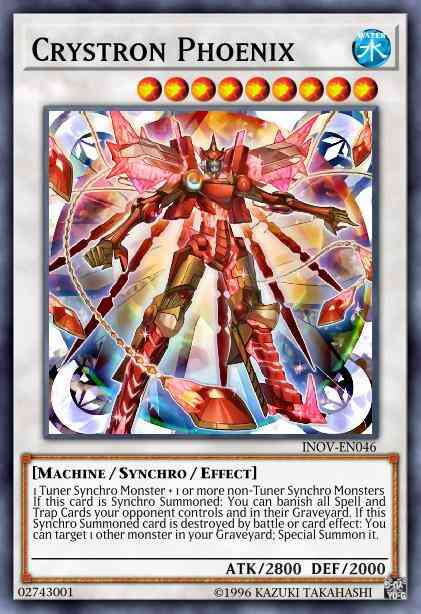 Crystron Phoenix - INOV-EN046 - Ultra Rare - Unlimited