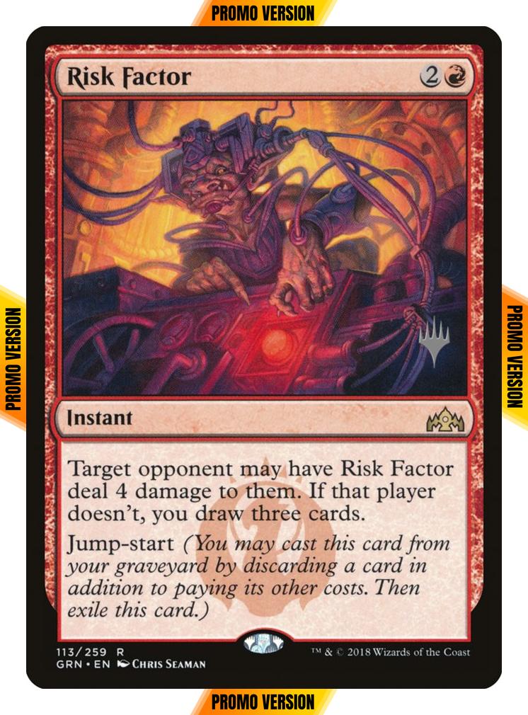 Risk Factor [113p] [Promo Pack] [Guilds of Ravnica Promos] [Non-Foil]